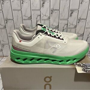 New On Cloud Cloudsurfer Next Running Shoes Training Gym Sneakers Grey Green Men